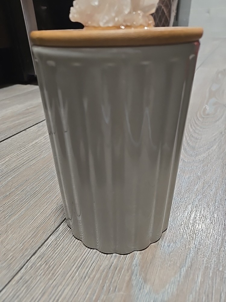 Crystal Top Canister