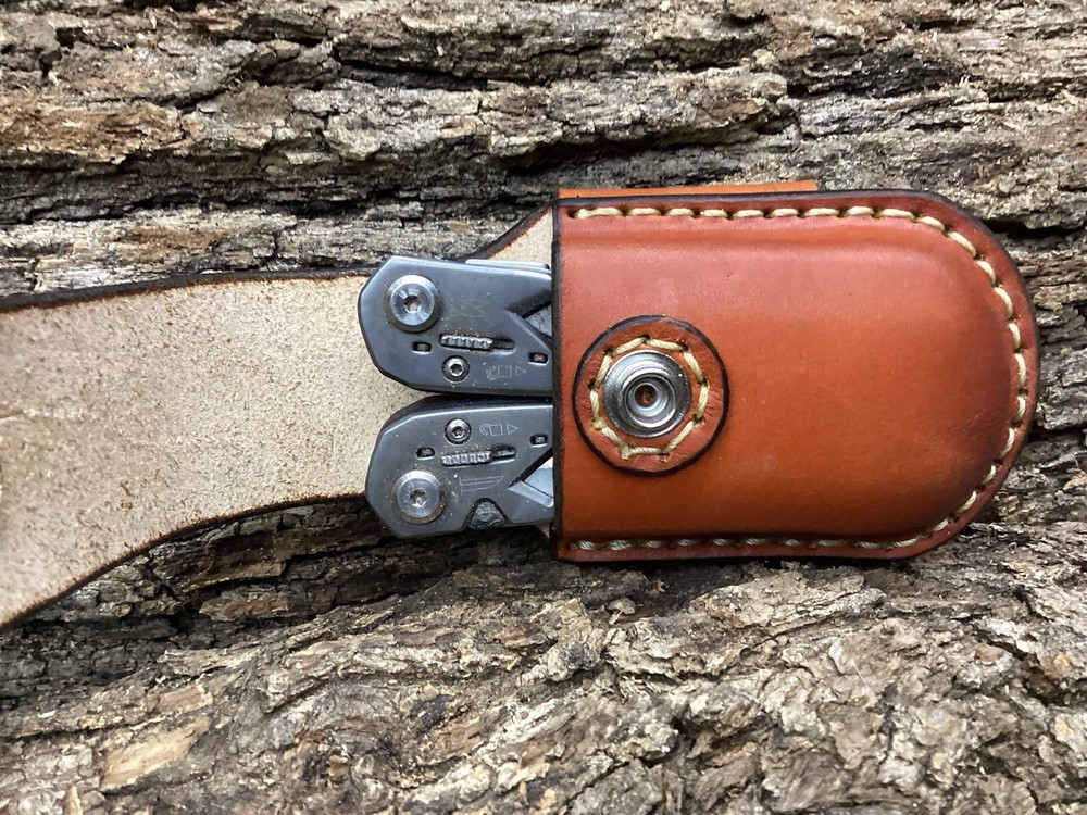 Leather Pocket Multitool Sheath Gerber Suspension,Truss (Sheath Only) Horizontal