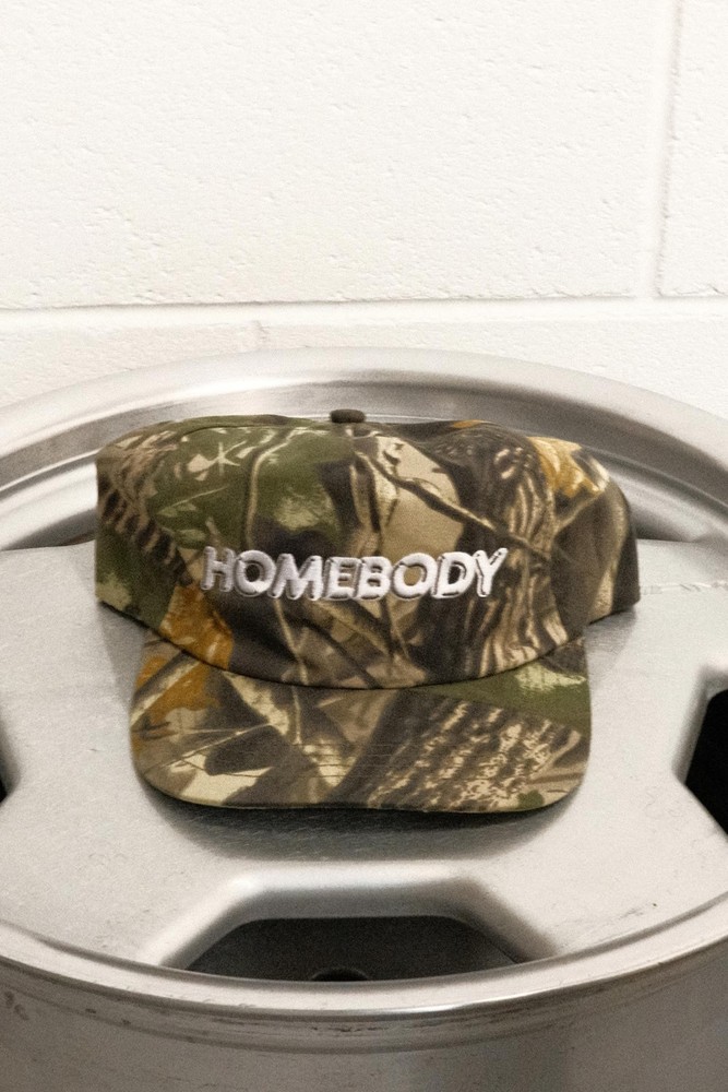Homebody Camouflage Snapback Hat