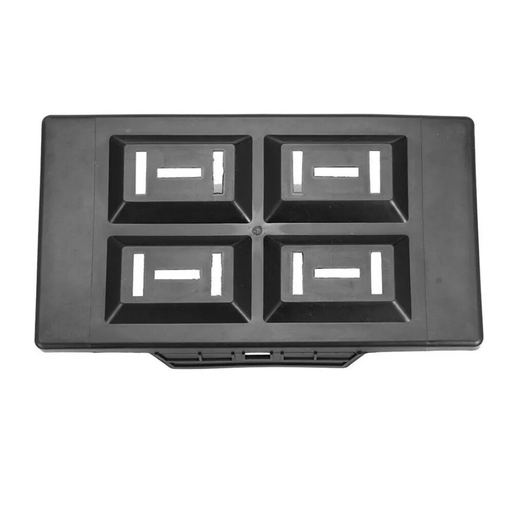 US Universal Car Storage Battery Holder Tray +Adjustable Hold Down Clamp Bracket