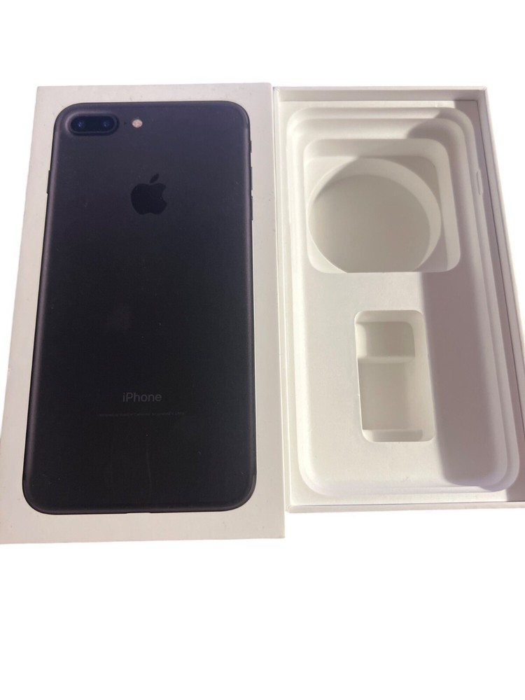 Apple iPhone 7 Plus 32GB Black BOX ONLY Clean