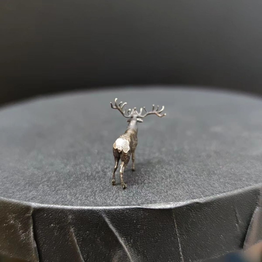 copper bonsai suiseki micro landscape decoration deer