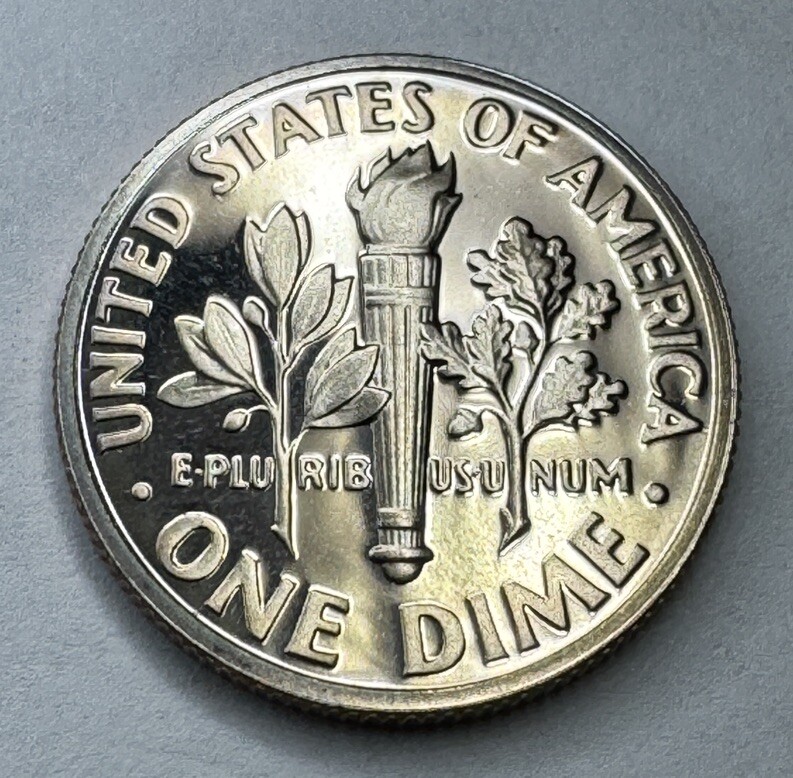 1987-S Roosevelt Dime PROOF 10cent Coin from US Mint Proof Set