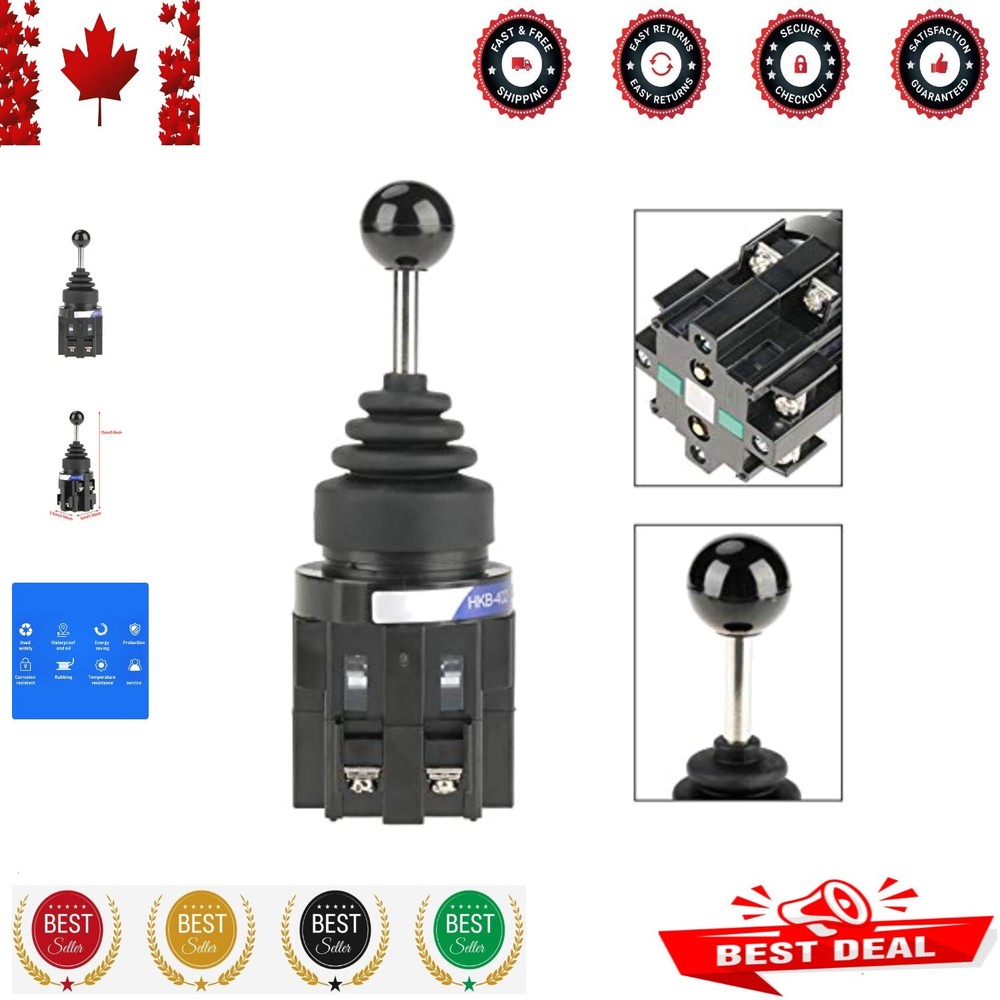 Automatic Return Joystick Switch for Efficient Circuit Control Applications