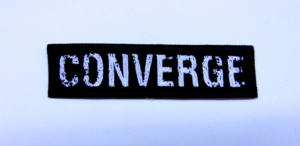 CONVERGE Band Patch Mastodon Isis Hardcore Metalcore  Mathcore Dillinger Escape