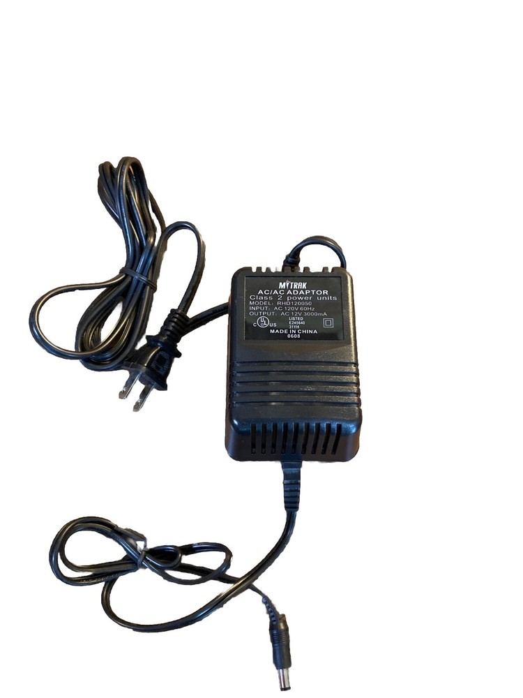 Mytrak Ac Adapter Model RHD120050 12v Output