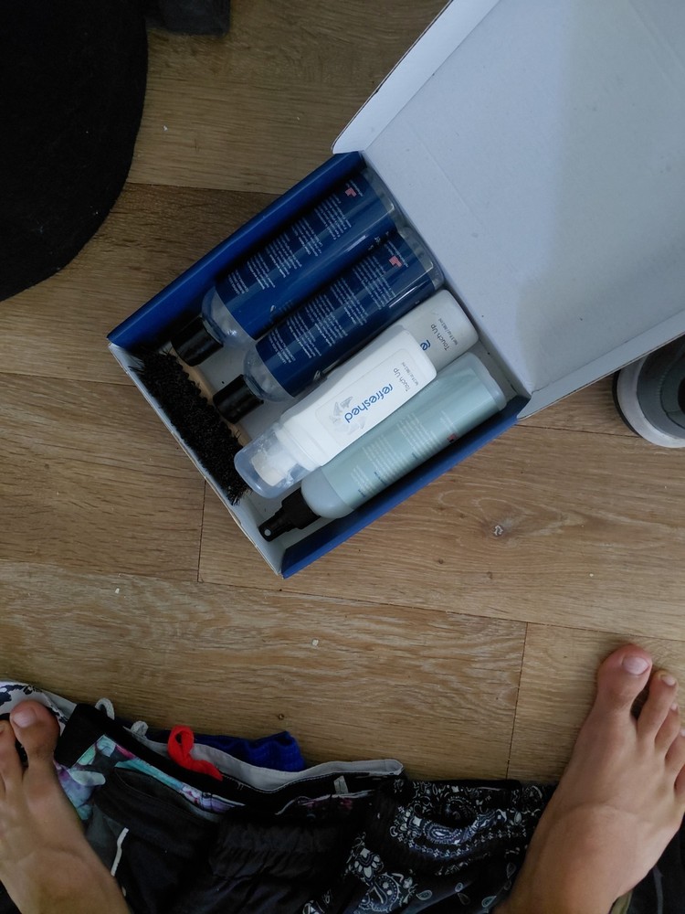 Shoes, Clothes, Electric Scooter And Broken Moissinite