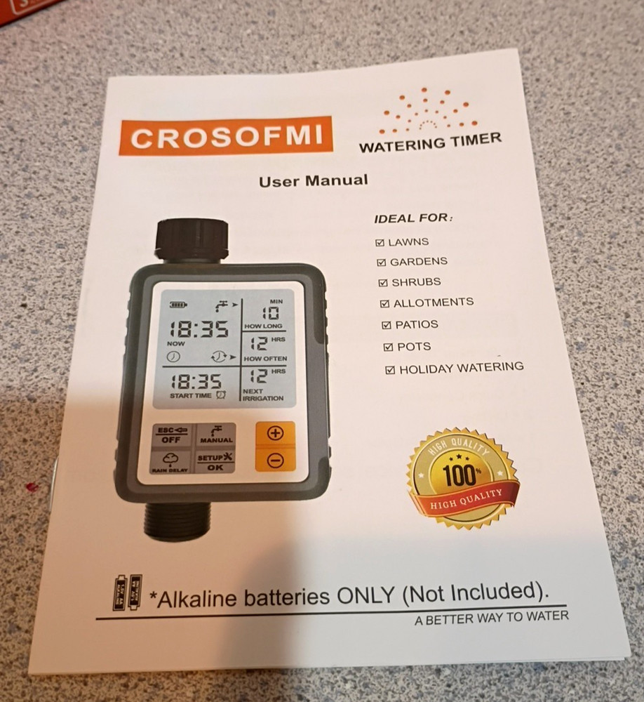 CROSOFMI Watering Timer