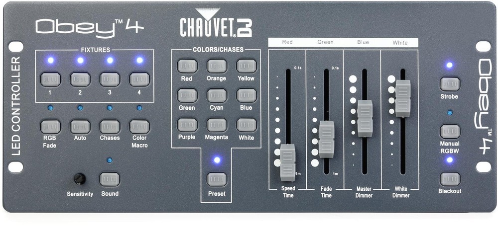 Chauvet DJ Obey 4 16-ch DMX Lighting Controller (5-pack) Bundle