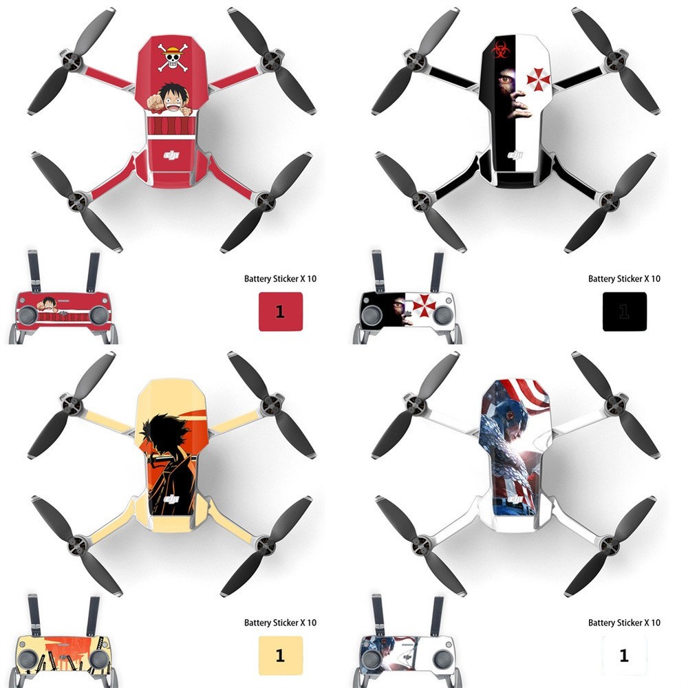 Compatible with DJI Mavic Mini - Protective Vinyl Skin/Sticker