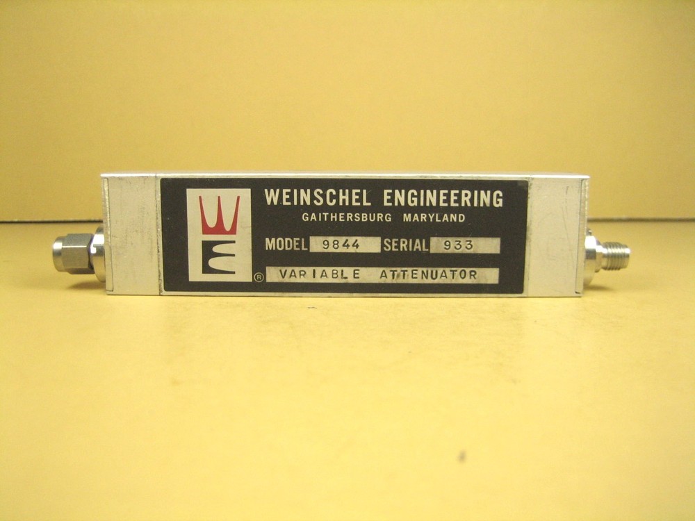 Weinschel  Model 9844  Variable Attenuator