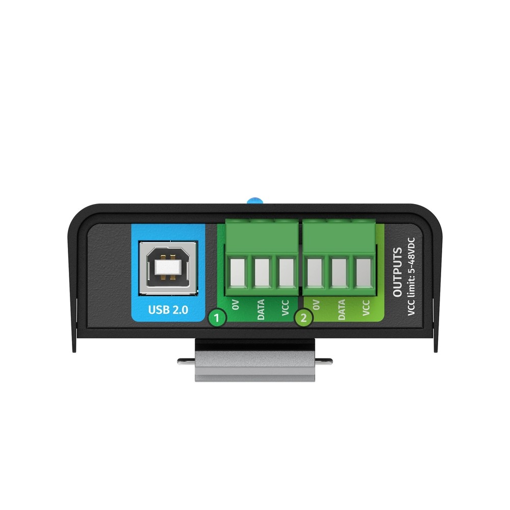 Enttec Din Pixie 73539 2-Universe DMX LED Pixel Controller, Black