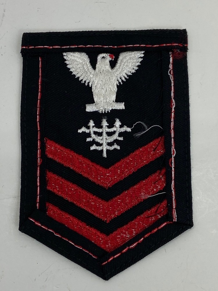 Vintage US Navy Female Ocean Systems Technician 1st Class Uniform Patch