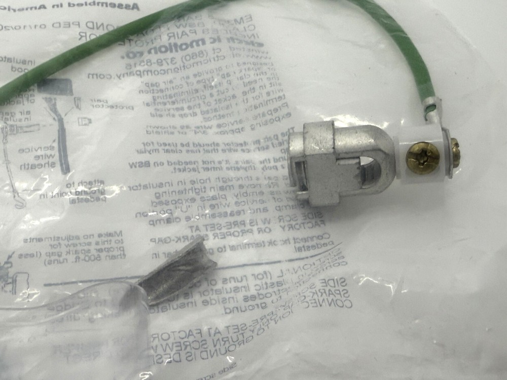 EM3955-BARP P CLAMP, BSW FLOAT BOND PED 1-10-25 Includes Pair Protector