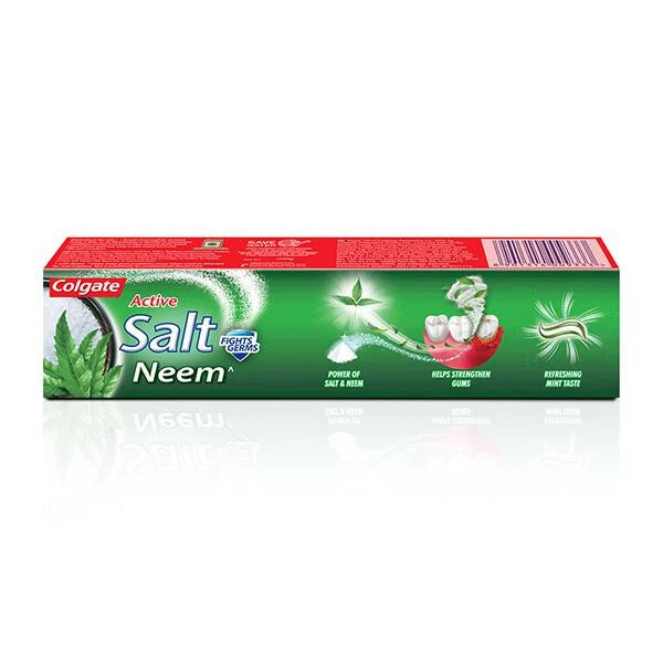 Colgate Active Salt Neem Toothpaste for teeth whitening & deep cleans 100 gm