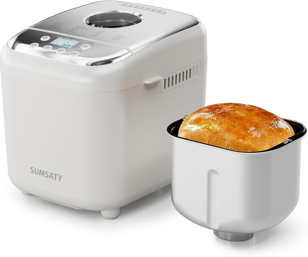 Bread Maker, 2.2LB 16-In-1 Bread Machine, Automatic Bread Maker Machine with Non