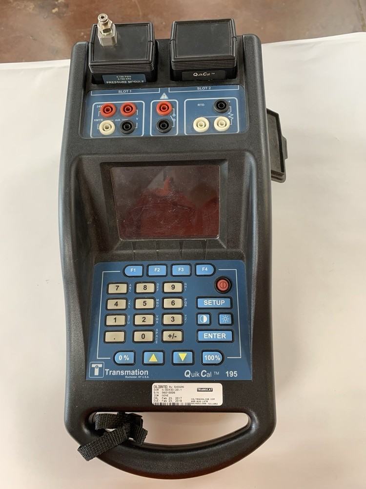 Transmation Quik Cal 195 Multifunction & Pressure Calibrator