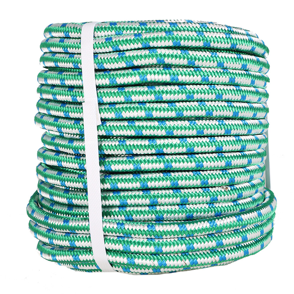 16 Strand 1/2" × 150' Double Braid Polyester Rope Arborist Tree Climbing Rope