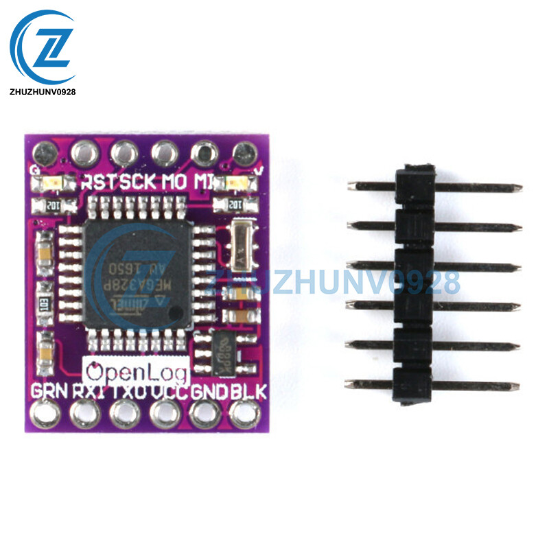 Openlog Serial Data Logger Open Source Data Recorder Micro SD Support ATmega328