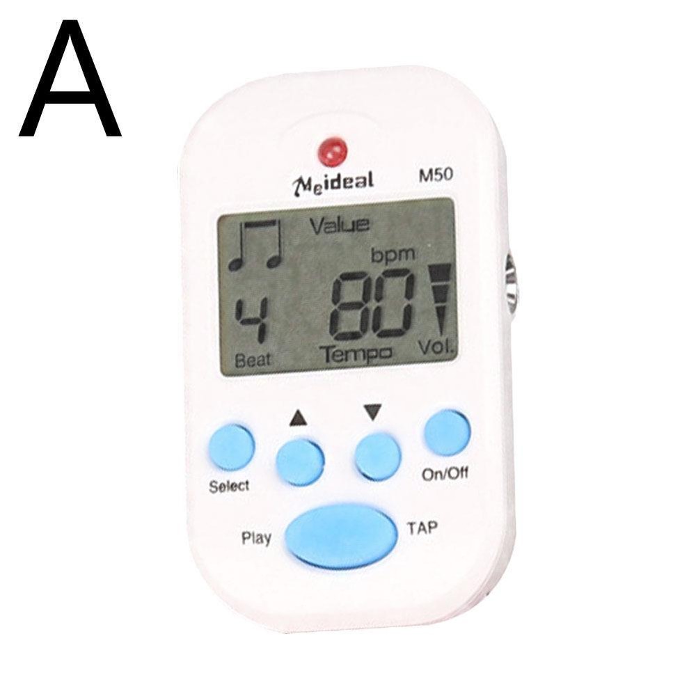 Professional Clip on Digital Tempo Metronome LCD Lightweight
