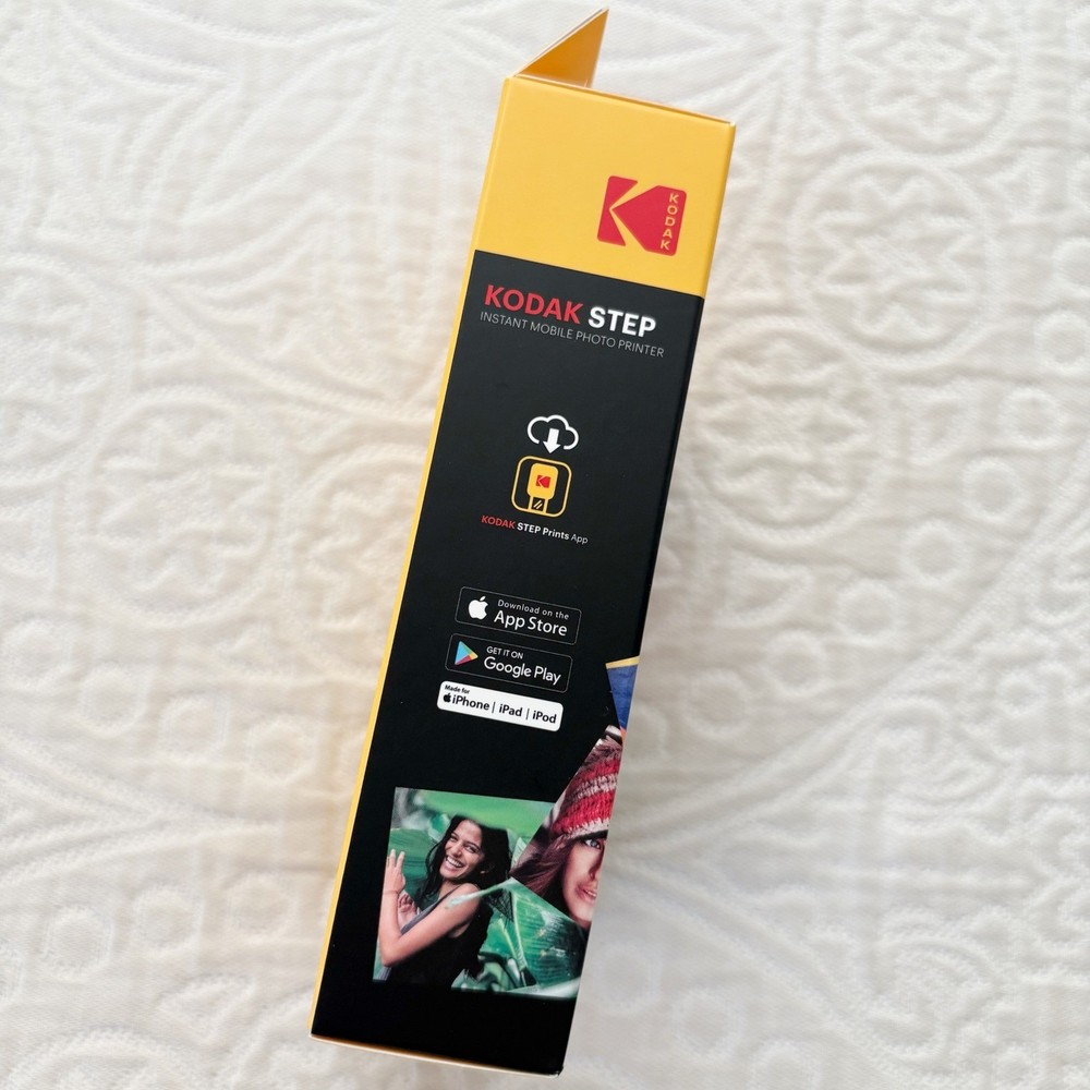 Kodak Step Instant Mobile 2"x 3" Photo Printer, White