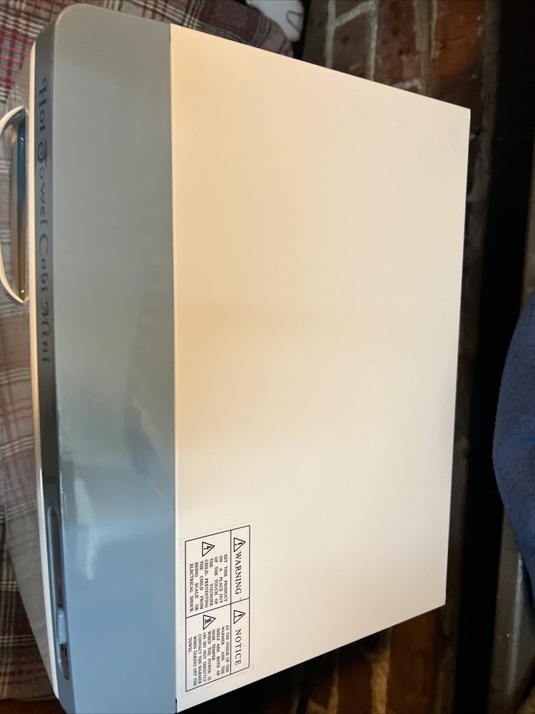 Elite Mini Hot Towel Warmer. White.