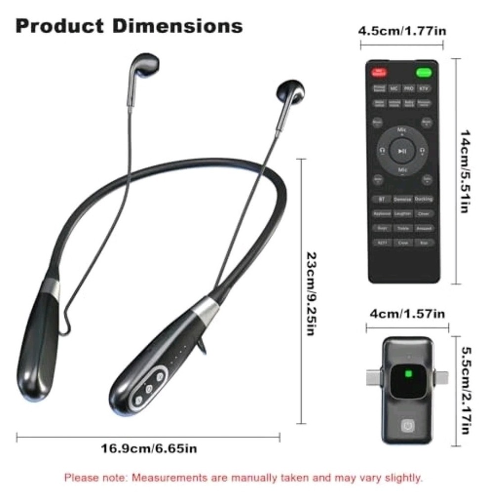 E8 Wireless Sound Card Live Streaming Earphones, Portable Multi-Function