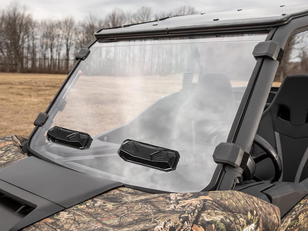 For Can Am Commander 800/1000 2011-2020 Front Hard Coated Windshield with Vented