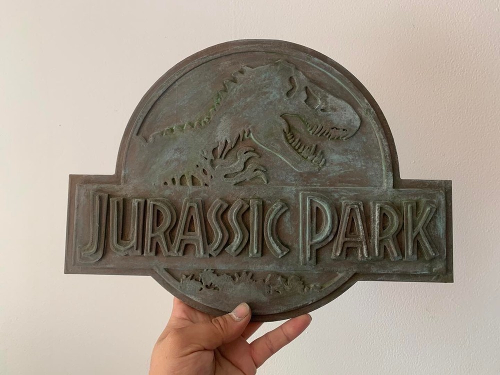 Patch Jurassic Park 13 13/16in Effect Bronze
