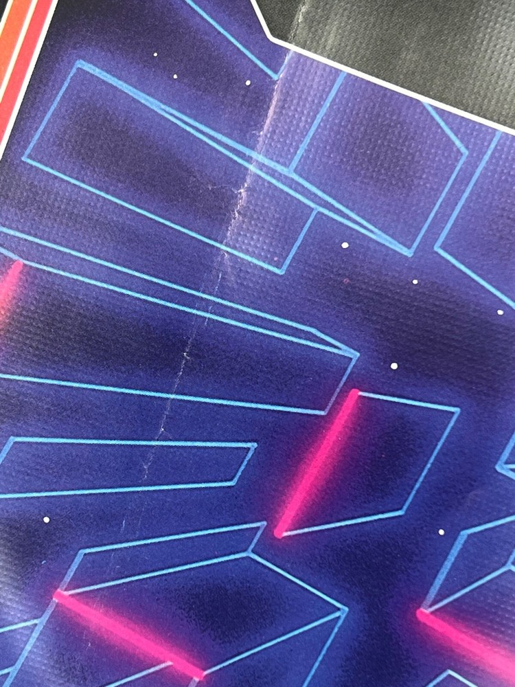 1984 Atari MAJOR HAVOC Arcade Game Flyer - tri-folded