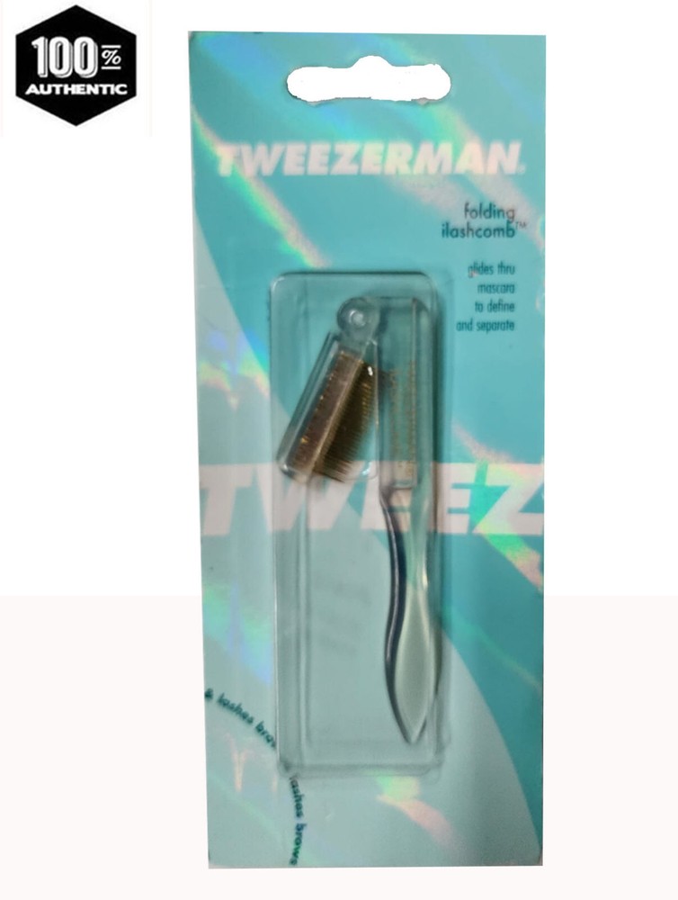 TWEEZERMAN FOLDING ILASHCOMB CLEAR - NEW 1054-R