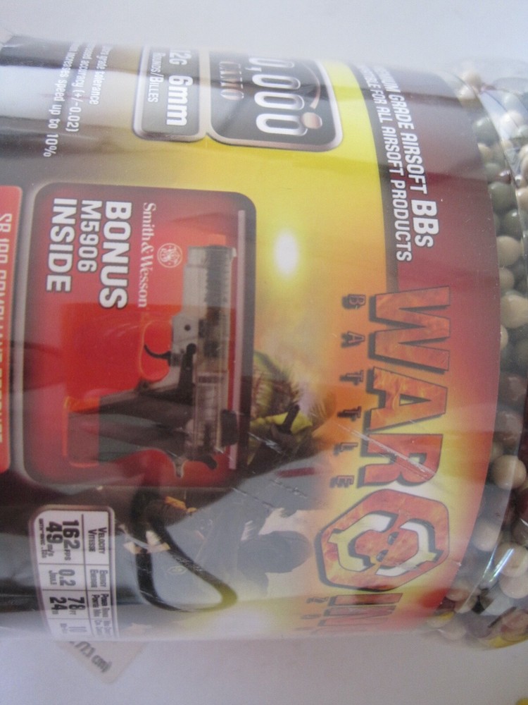 War Inc. Premium Grade BB's Compatible With All Brands BB's Only