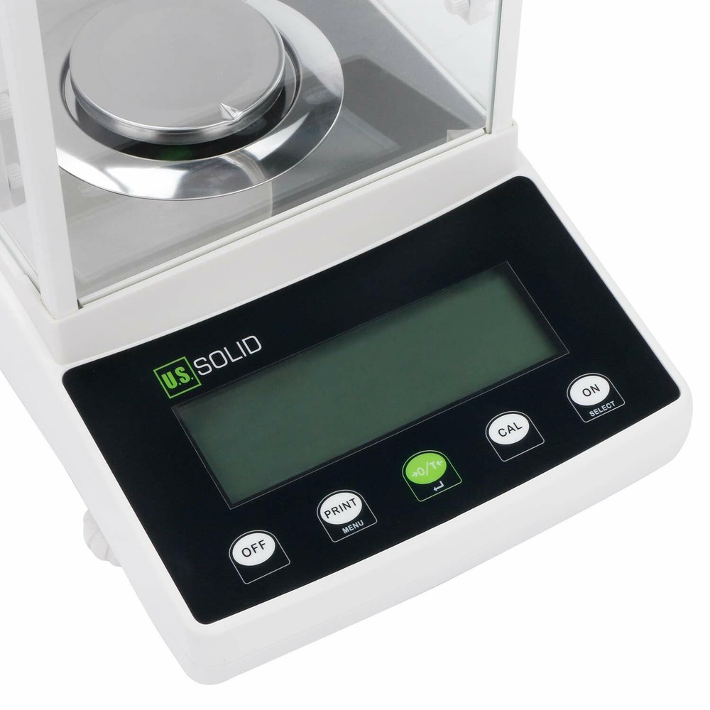 U.S. Solid 0.1mg Digital Precision Lab Electronic Analytical Balance 120x0.0001g