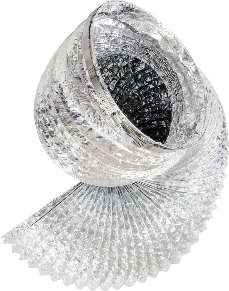 Active Air ACDC1025P, 10" x 25' Premium Duct, Silver