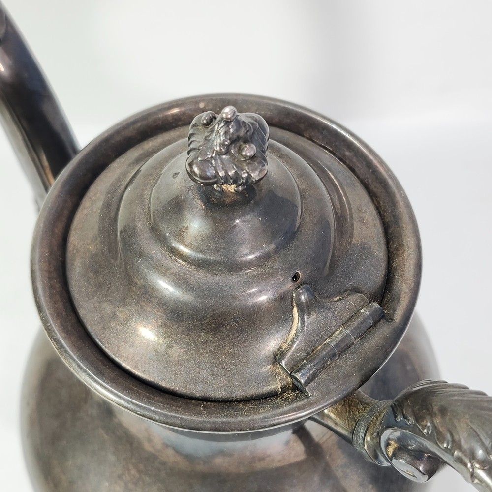 Reed Barton Regent 5600 Silverplate Teapot Benedict EPNS Sugar Cream Bowl 3pc