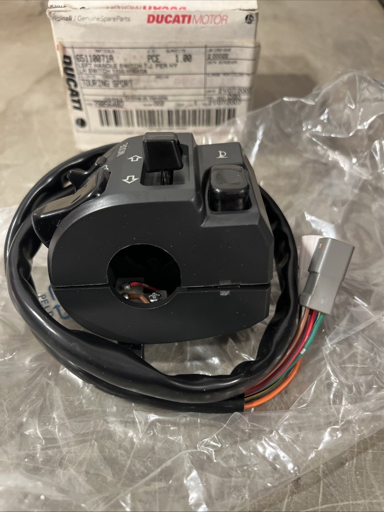 X11 OEM Ducati Left Hand Switch 65110071A