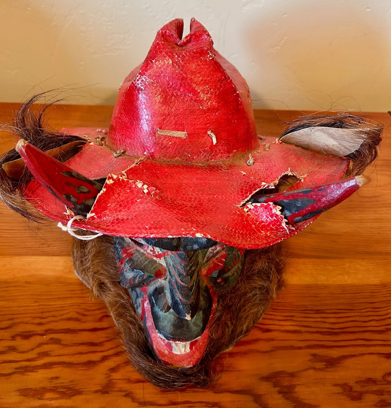 Mayo Indian Fariseo Danced Mask, Lent, Cuaresma