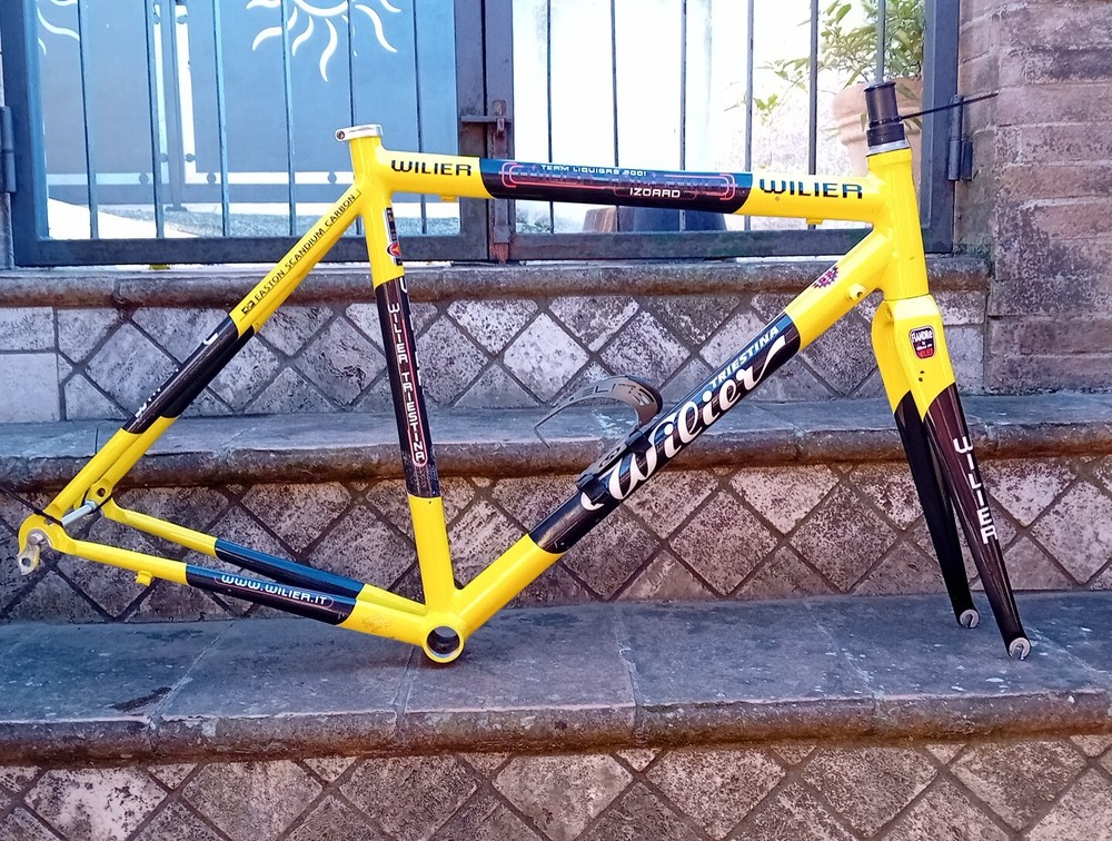 Wilier Izoard Team Liquid 2001 Frame And Fork