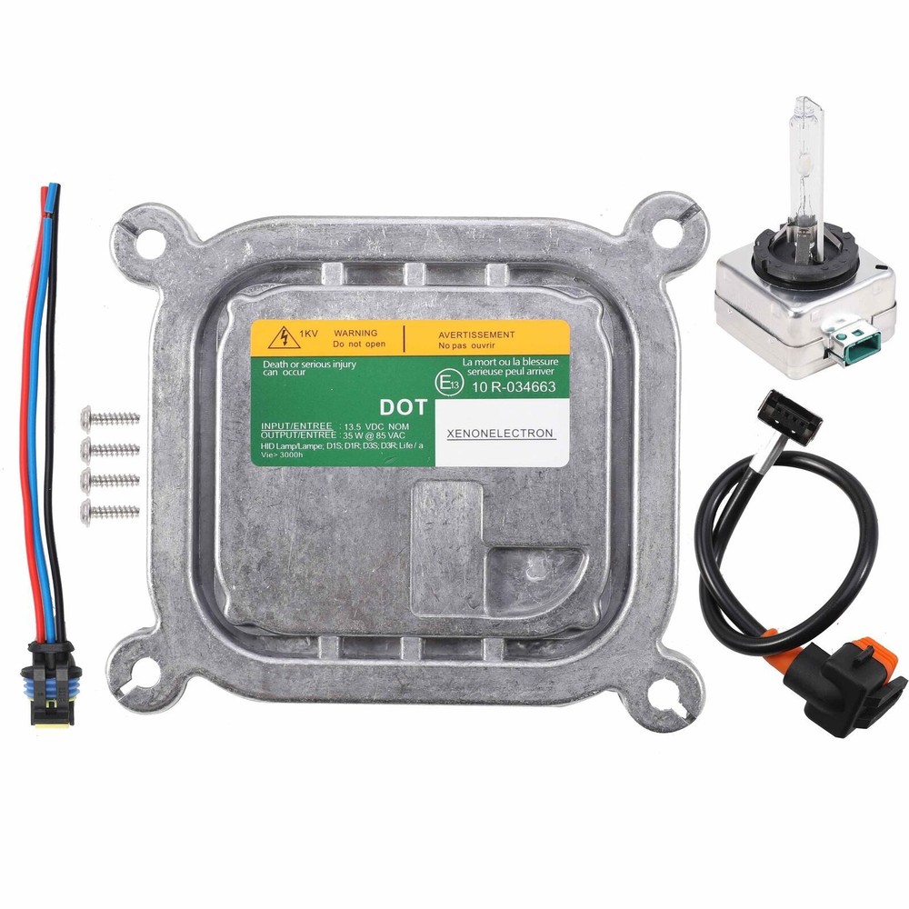 For 2010-2019 Ford Mustang Xenon Ballast & D3S Bulb Kit Control Unit Computer