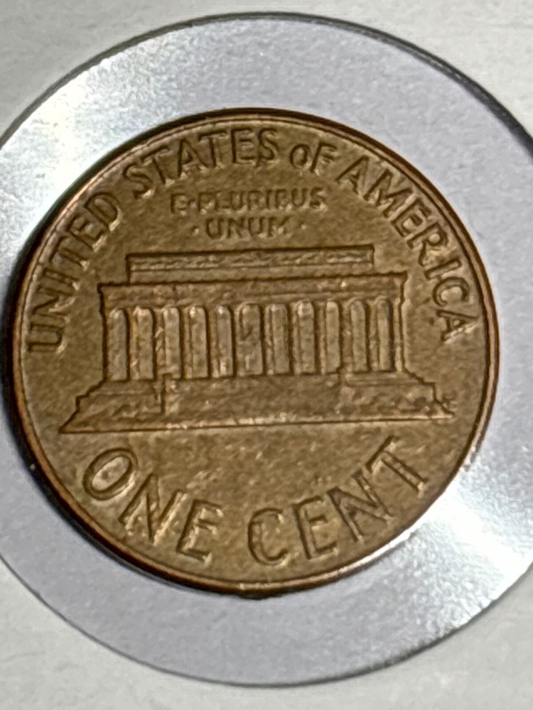 1964 D Lincoln Cent Lamination Die Cud by “L” (BROKEN L ERROR)