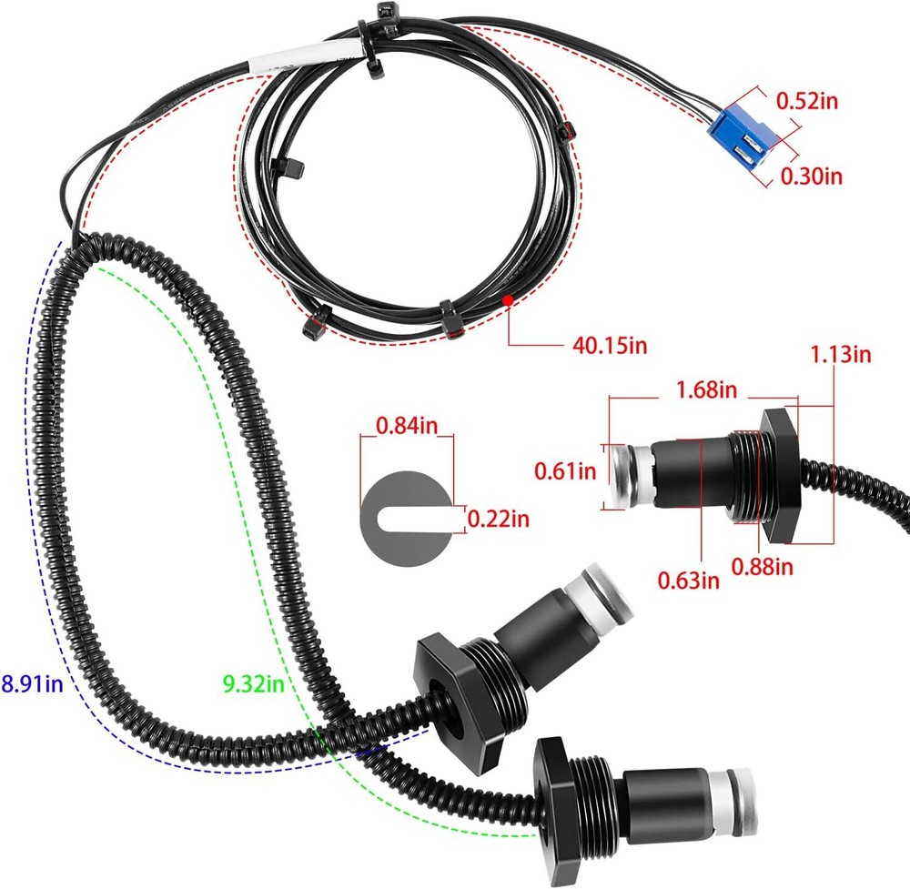High-Limit Wire Harness Switch Assembly R0457400 for Zodiac Jandy Legacy LRZE