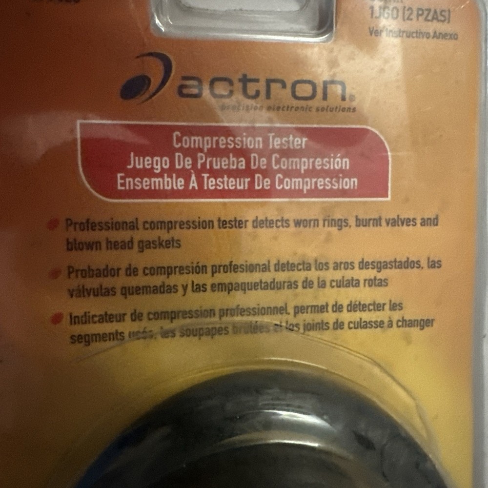 Actron COMPRESSION TESTER CP7826 WITH HOSE Open Package New