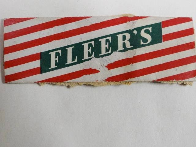 Fleer's Chewing Gum Wrapper book-3