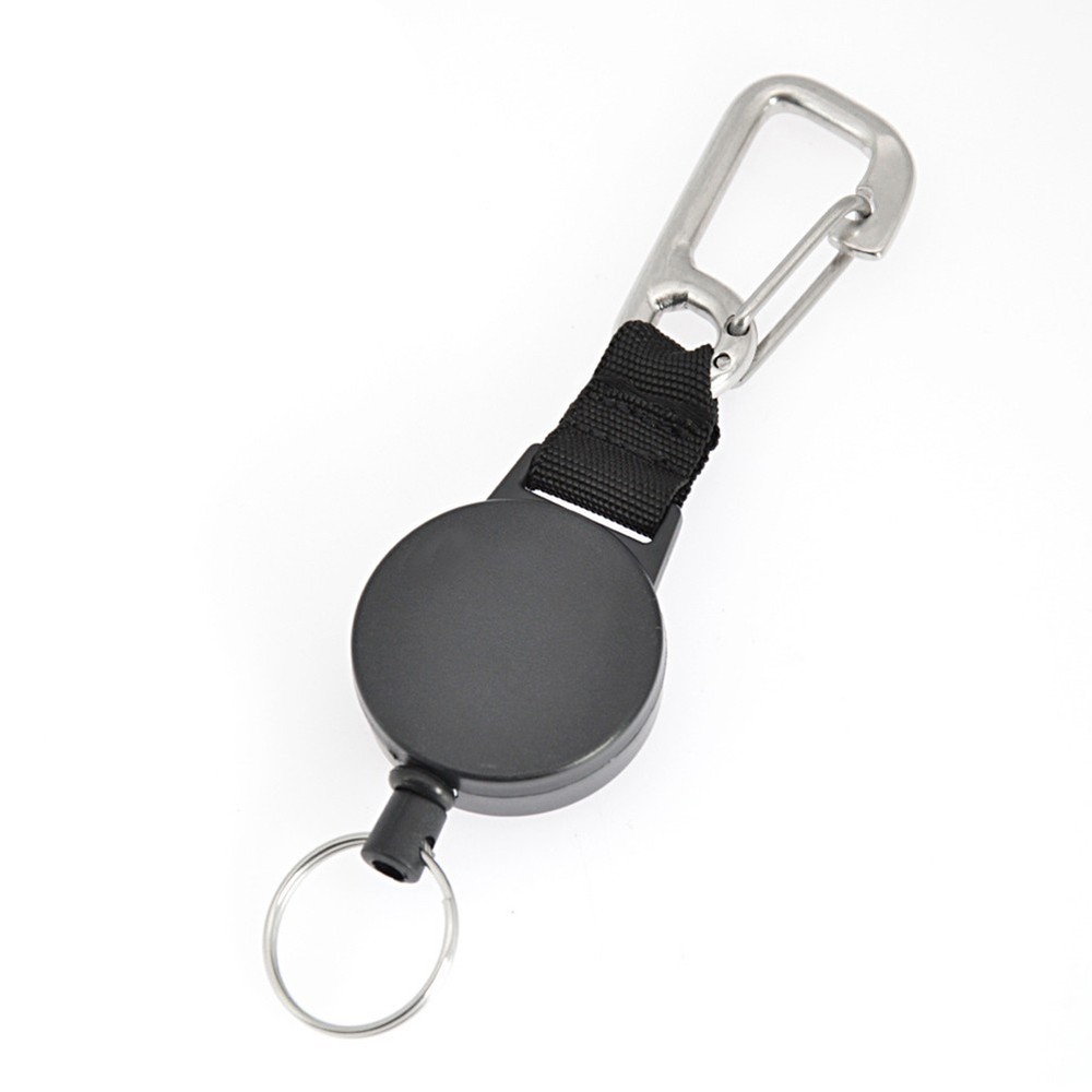 Key Chain Strap Adjustable Diving Gear Hook Diving Telescopic Miss Rope