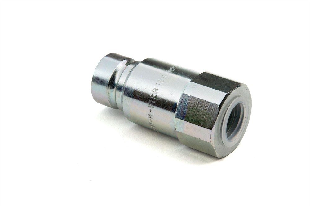 Stucchi Flat Face Interchange Coupling, 3571 PSI, 3/4 NPTF Thread, 3/4 in
