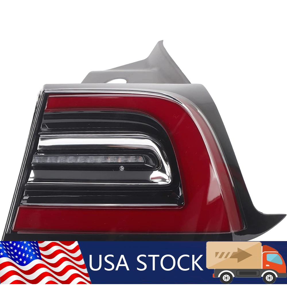 Tesla Model 3 17-23 LED Tail Light Outer Rear Taillight Right Passenger Side OEM