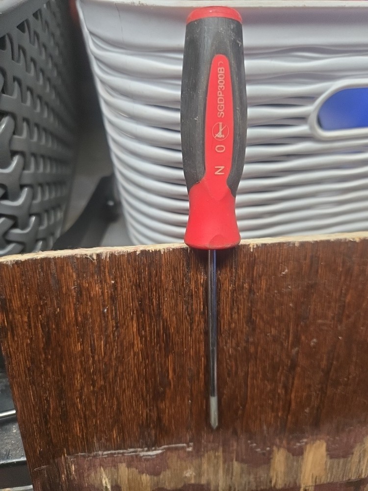Snap-on Tools RED and Orange Phillips Soft Grip Mini-Tip Screwdrivers SGDP300B