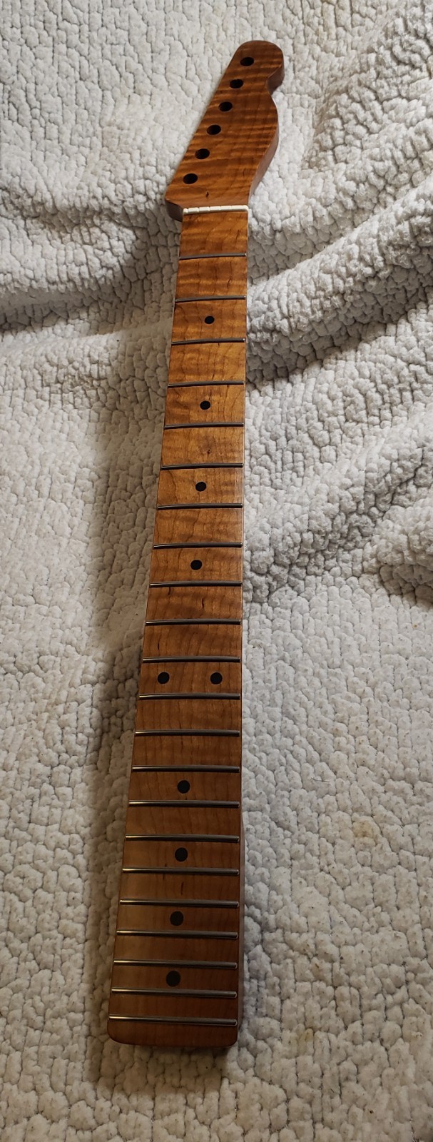 USA Roasted Flame maple NITRO neck. Killer head stock-Fits a TL body.# MNT-6