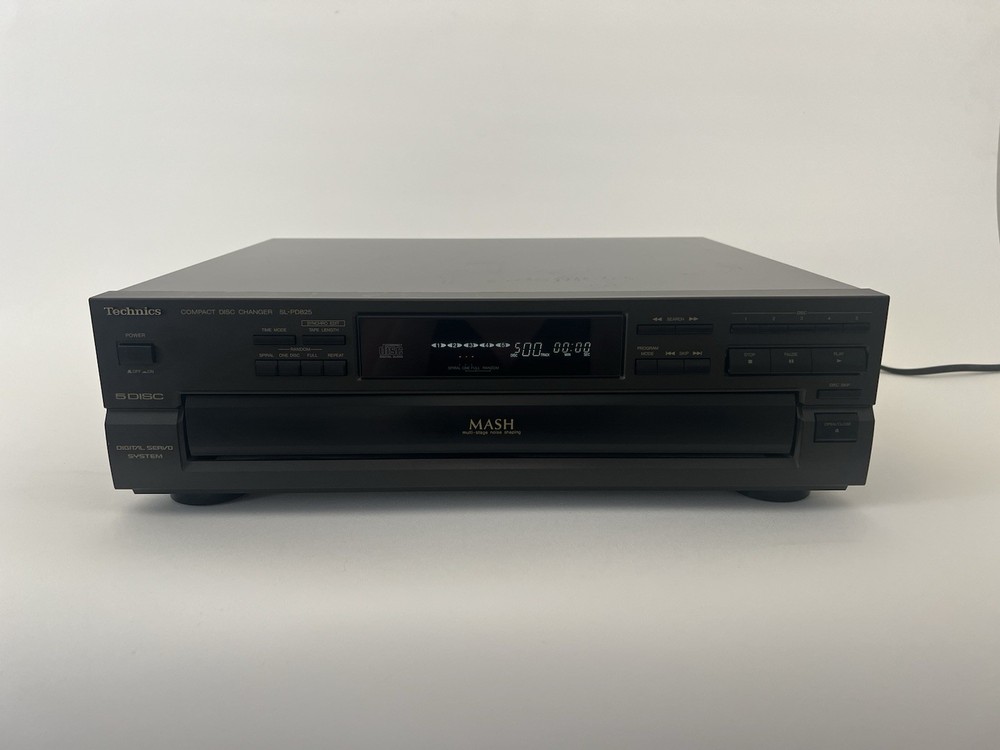 Technics SL-PD825 5 Disc CD Player Carousel Changer No Remote