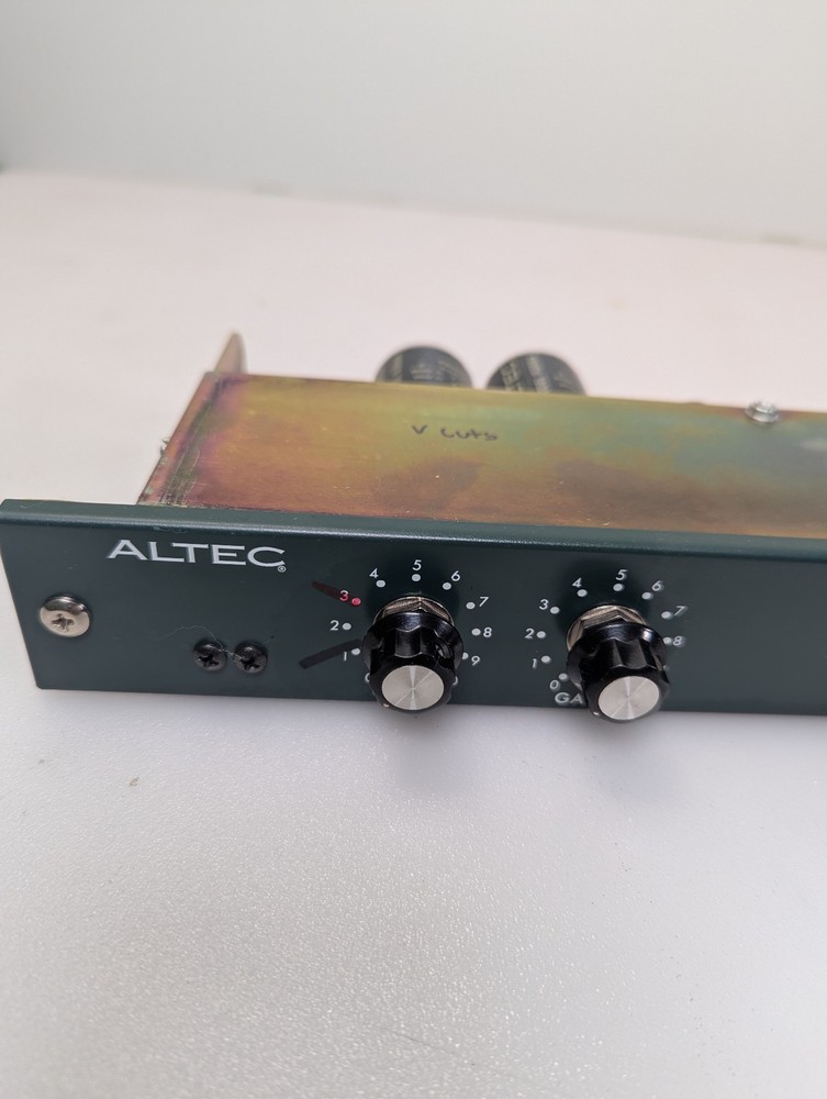 Vintage Altec 1589B Microphone Preamp,Summing Mixer / Parallel Processor(Read)